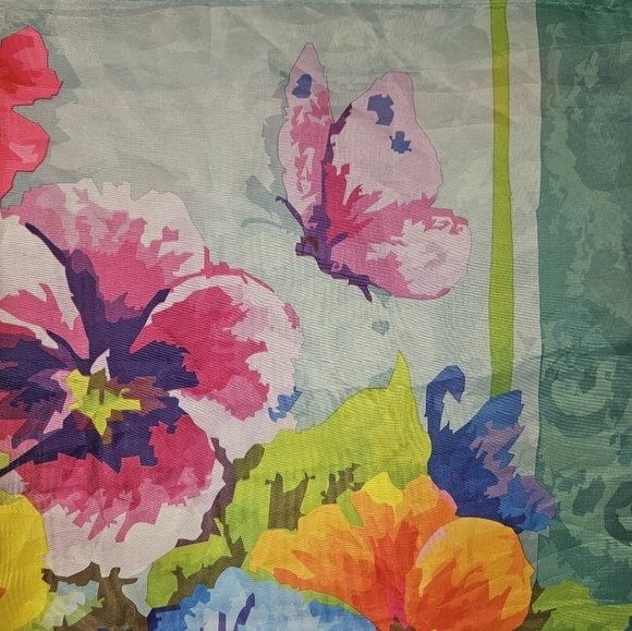 Unbranded Spring Pansy Flower Bouquet Decorative Vertical House Garden Flag - Picture 3 of 6
